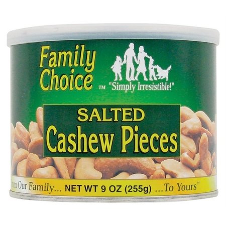 FAMILY CHOICE Cashew Pieces 9Oz 808
